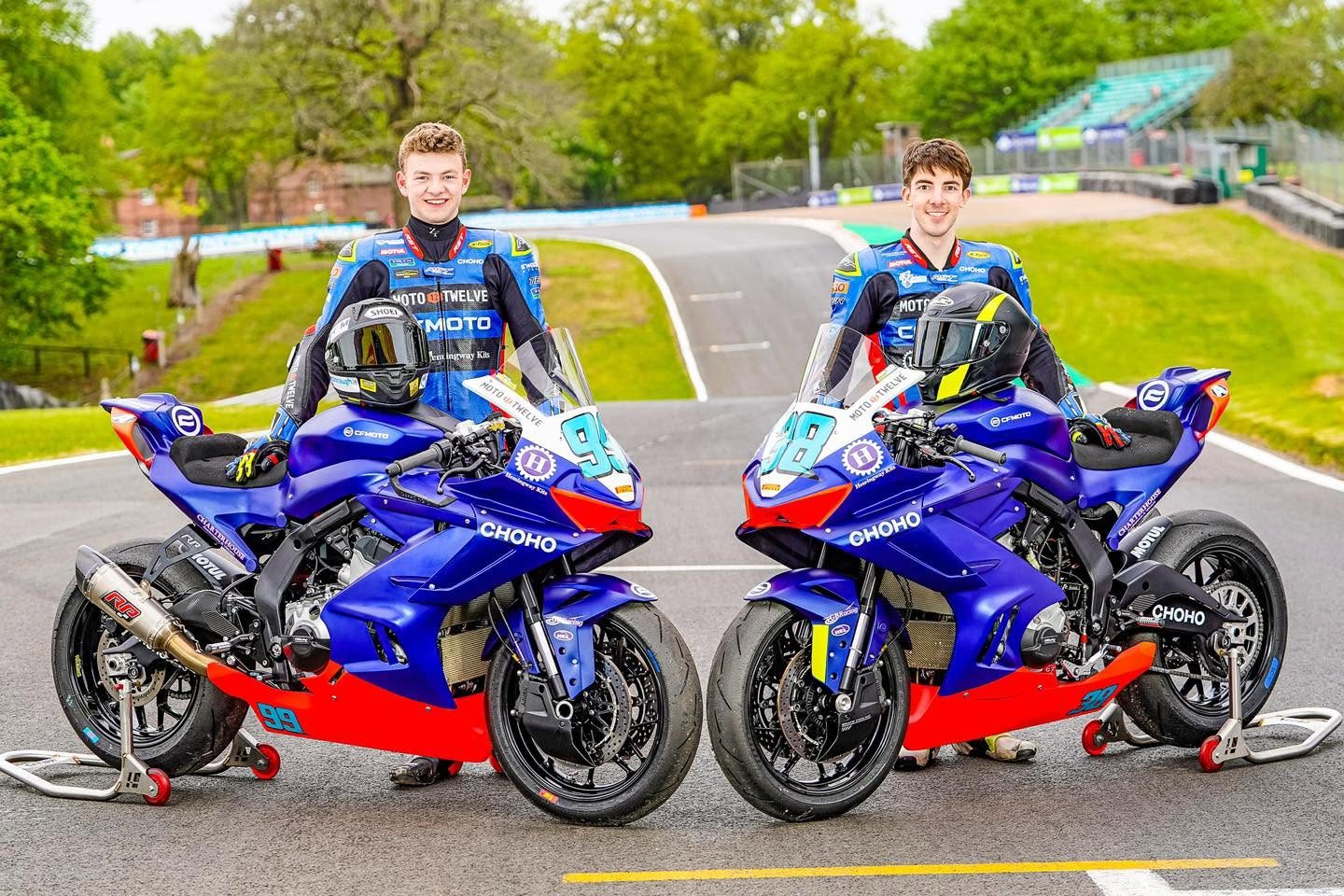 The Moto Twelve CFMOTO team